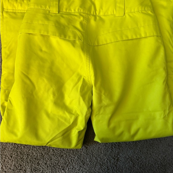 Youth Boys Lime Green Obermeyer Ski Pants w/Adjustable waist and Length Size Lg - Picture 7 of 7